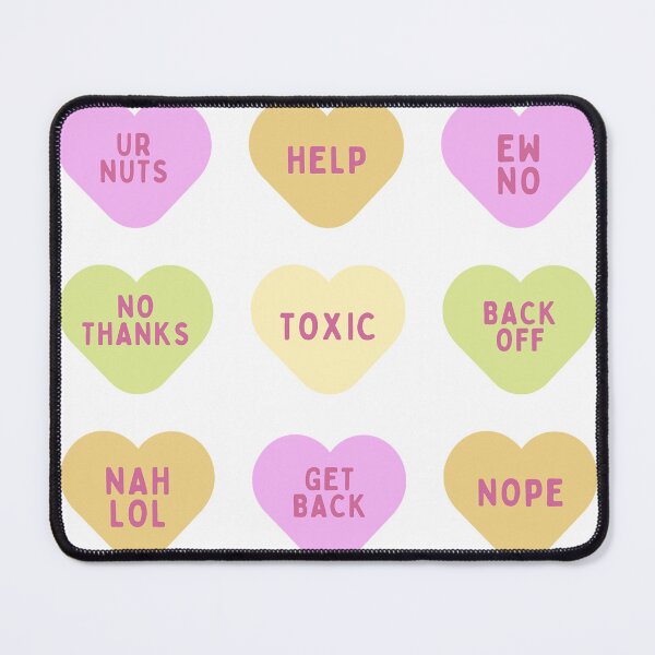 Item preview, Anti - Valentines Day Candy Hearts designed and sold by marley-seraph.
