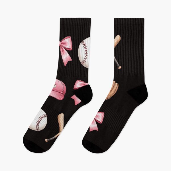 Item preview, Cute Pink Baseball Bow Girl Sports Fan Softball Girl Women designed and sold by cherylbartlett.