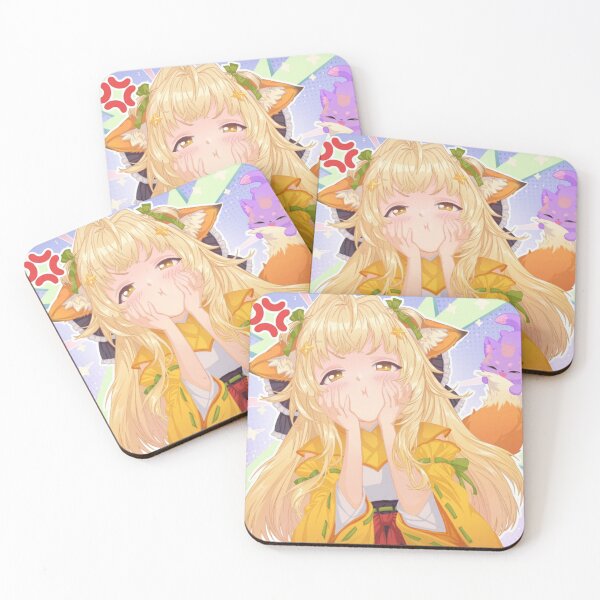 Item preview, Shy Fox Girl Fantasy Portrait designed and sold by Silrom.