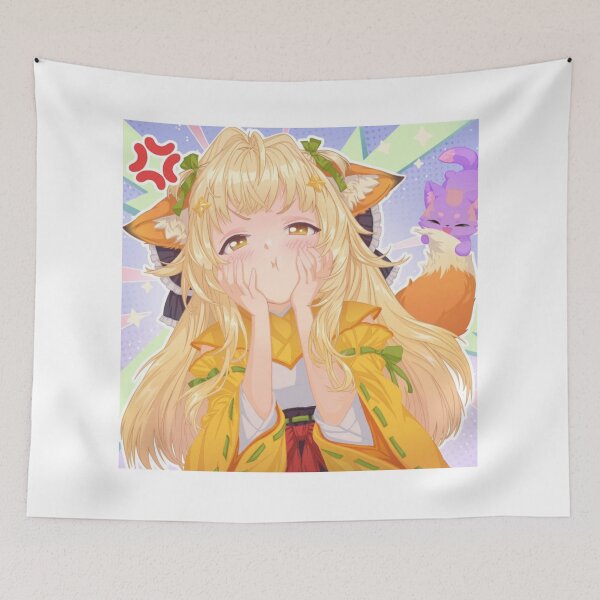 Item preview, Shy Fox Girl Fantasy Portrait designed and sold by Silrom.