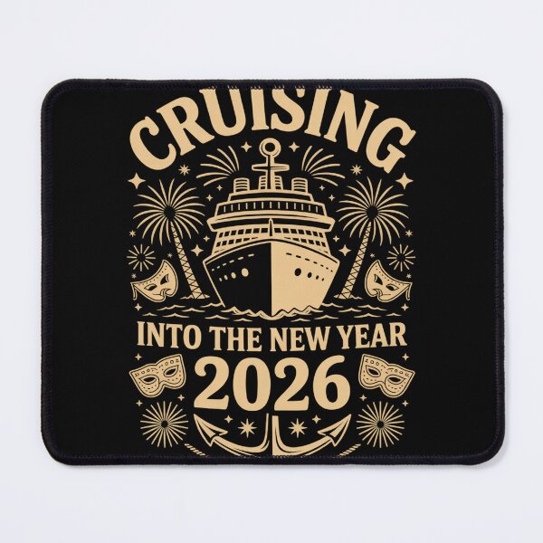 Item preview, Cruising Into the New Year 2026, happy Cruise Hello 2026 designed and sold by joedavila.