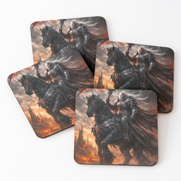 Item preview, The Hellfire Reaper: Dark Knight on Warhorse designed and sold by arfindo-indra.