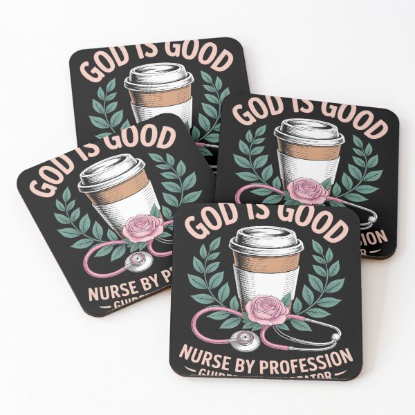 Item preview, God Is Good Nurse By Profession Guided By My Creator designed and sold by Libbysharts.