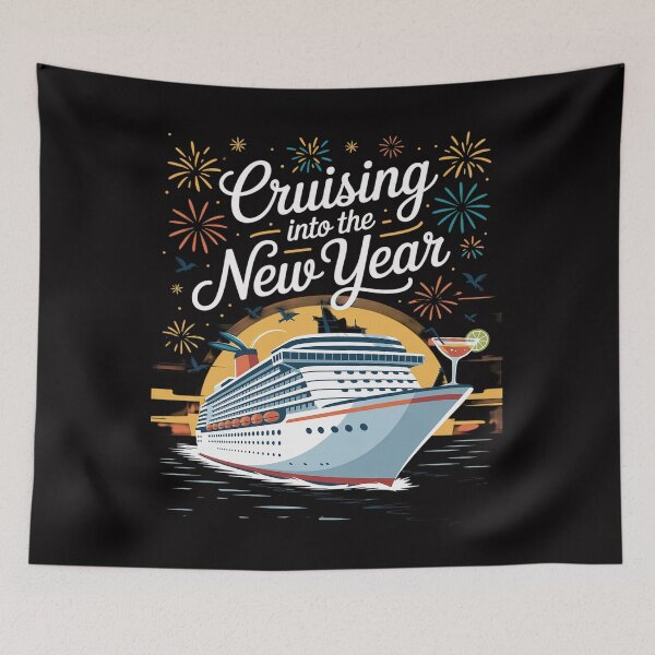 Item preview, Cruising Into 2026 New Years Eve Cruise, Family Vacation Matching NYE Cruise, Cruise Party 2026 designed and sold by jewellmeyers.