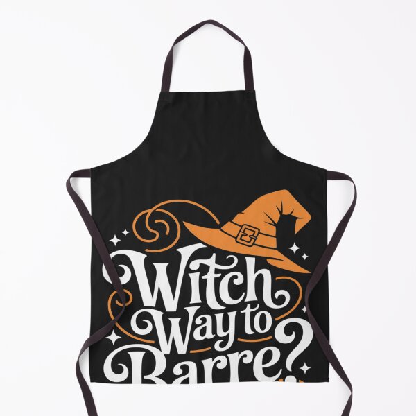 Item preview, Funny Barre Halloween Witch Way to Barre designed and sold by BlueCreator-inc.