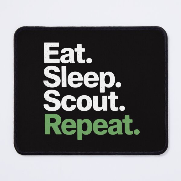 Item preview, Cool Eat Sleep Scout Repeat Cub Love Scouting Leader designed and sold by jewellmeyers.