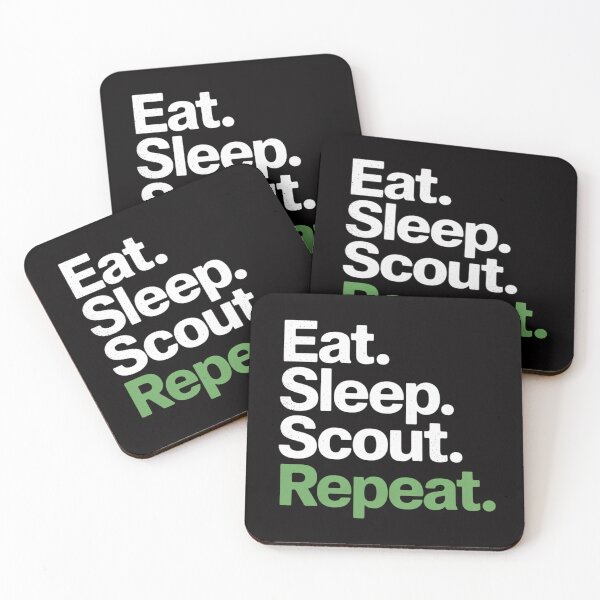 Item preview, Cool Eat Sleep Scout Repeat Cub Love Scouting Leader designed and sold by jewellmeyers.
