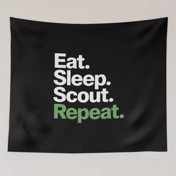 Item preview, Cool Eat Sleep Scout Repeat Cub Love Scouting Leader designed and sold by jewellmeyers.