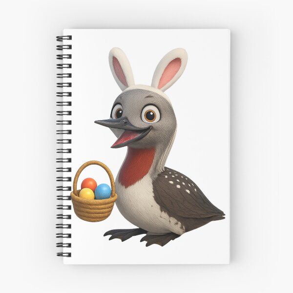 Item preview, Easter Red Throated Loon designed and sold by Sillytoe.