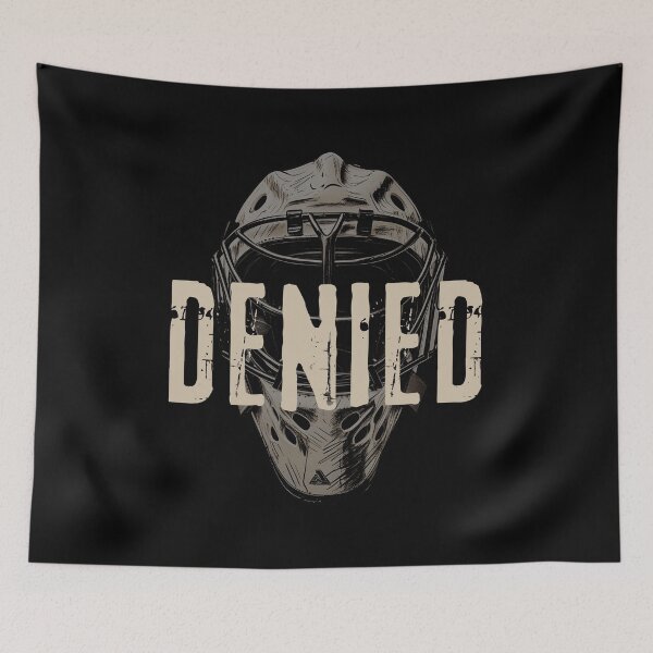 Item preview, Badass Grunge Hockey Goalie Mask Denied designed and sold by TackyTime.