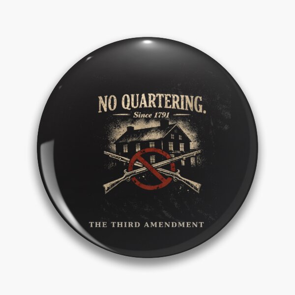 Item preview, No Quartering The Third Amendment  designed and sold by Powell Station Mercantile.