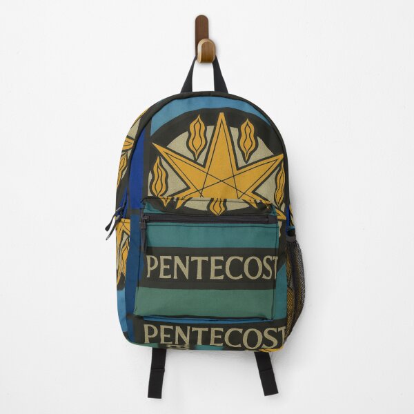 Item preview, Pentecost Flame Star – Stained Glass Spirit designed and sold by LuxuryApparels.