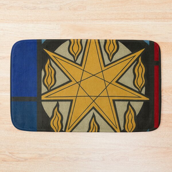 Item preview, Pentecost Flame Star – Stained Glass Spirit designed and sold by LuxuryApparels.