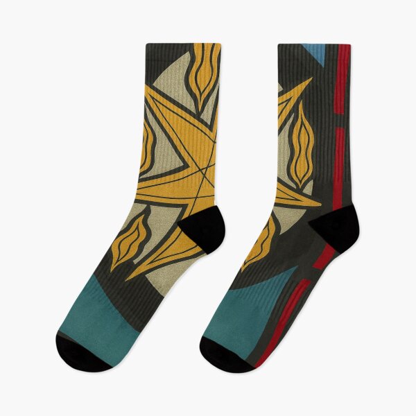 Item preview, Pentecost Flame Star – Stained Glass Spirit designed and sold by LuxuryApparels.