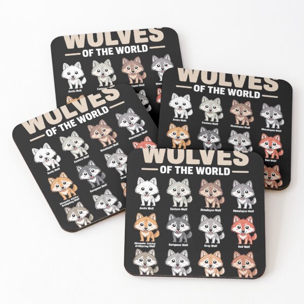 Item preview, Chibi Wolf Wolves Animals of The World Wolf Lover designed and sold by joedavila.
