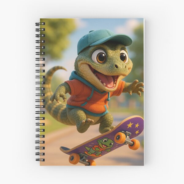 Item preview, Skater Monitor Lizard designed and sold by Sillytoe.