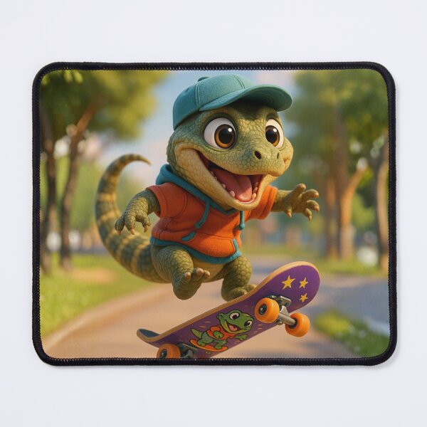 Item preview, Skater Monitor Lizard designed and sold by Sillytoe.