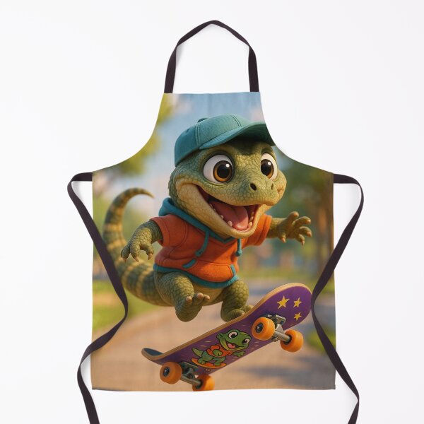 Item preview, Skater Monitor Lizard designed and sold by Sillytoe.
