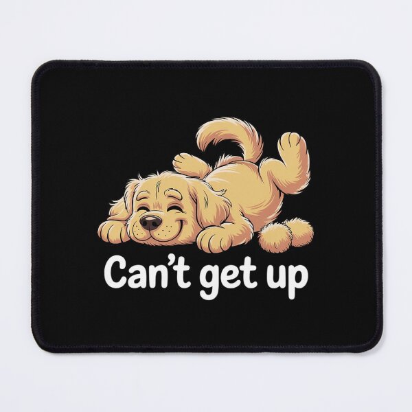 Item preview, Golden Retriever Golden Dog Can't Get Up Cute Motivational Switch Failure Watercolor Funny Dog Lover designed and sold by Libbysharts.