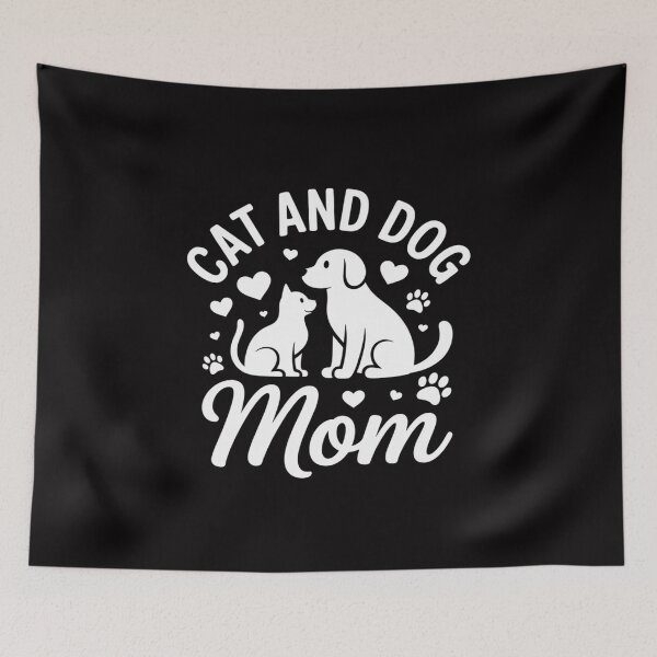 Item preview, Cat and Dog Mum Girls Cats Lovers Dogs Mother designed and sold by jewellmeyers.