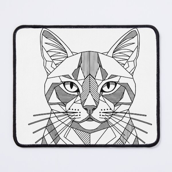 Item preview, Geometric Cat designed and sold by Stormz-Art.