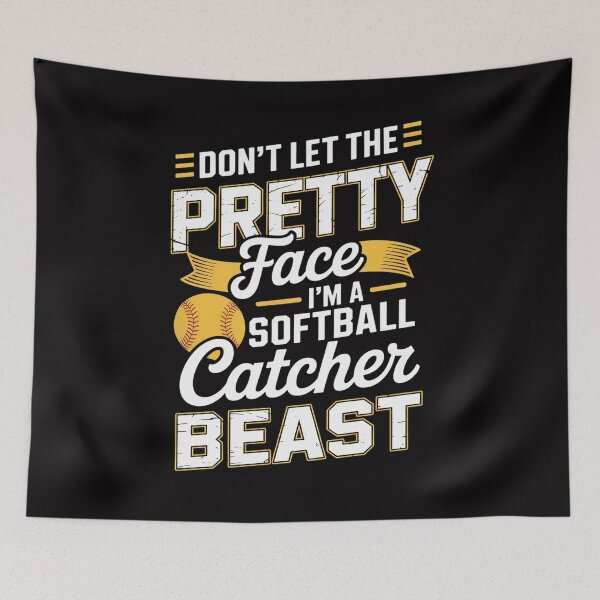Item preview, Catcher Softball Lovers Bat Ball Softball Playe designed and sold by jewellmeyers.