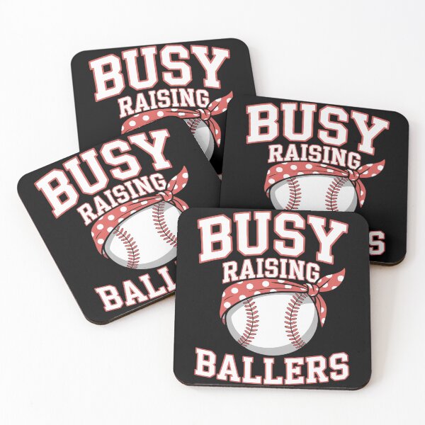 Item preview, Busy Raising Ballers Baseball Volleyball Mom Mothers Day Son designed and sold by joedavila.