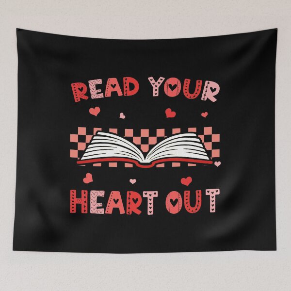 Item preview, Read Your Heart Out Cute Book Shirt designed and sold by LashondaGreen89.