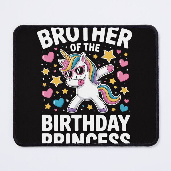Item preview, Brother of The Birthday Princess Girl Dabbing Unicorn designed and sold by jewellmeyers.