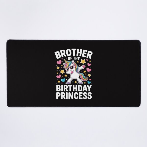 Item preview, Brother of The Birthday Princess Girl Dabbing Unicorn designed and sold by jewellmeyers.