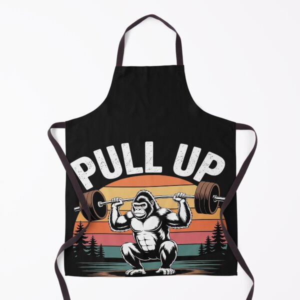 Item preview, Funny Bigfoot Pull Up Not Out Fitness Men Gym designed and sold by BlueCreator-inc.
