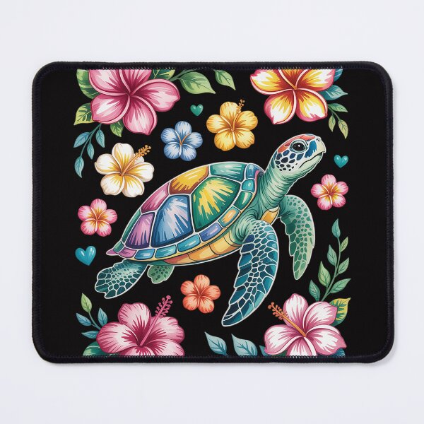 Item preview, Boho Floral Turtle Save The Sea Turtle Ocean Animals designed and sold by jewellmeyers.