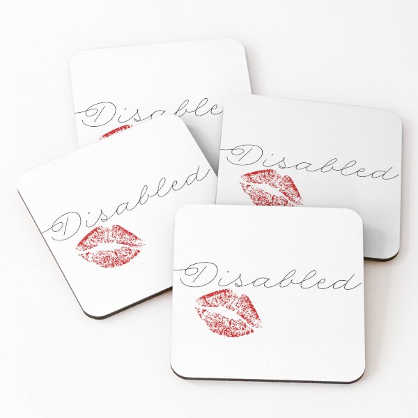 Item preview, Disabled kiss mark designed and sold by disableddaydreamer .