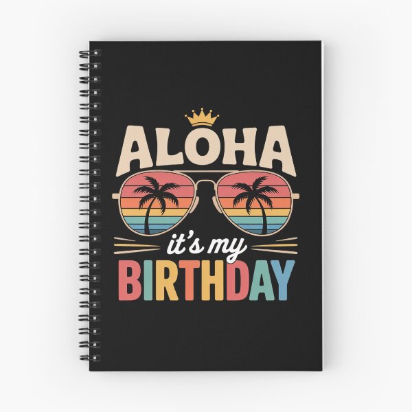 Item preview, Aloha It's My Birthday Tropical Luau Costume Party Hawaii designed and sold by KonopikaaArt.