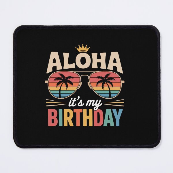 Item preview, Aloha It's My Birthday Tropical Luau Costume Party Hawaii designed and sold by KonopikaaArt.