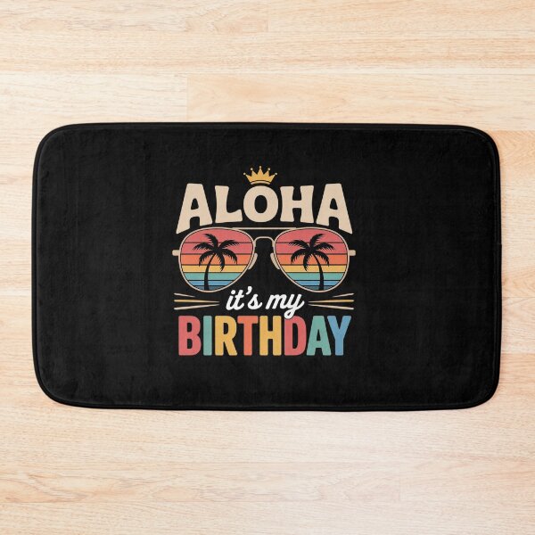 Item preview, Aloha It's My Birthday Tropical Luau Costume Party Hawaii designed and sold by KonopikaaArt.