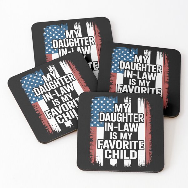 Item preview, American Flag My Daughter in Law is My Favorite Child designed and sold by KonopikaaArt.