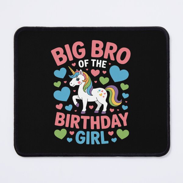 Item preview, Big Bro of the Birthday Girl Flossing Unicorn Big Brother designed and sold by traceydowns.