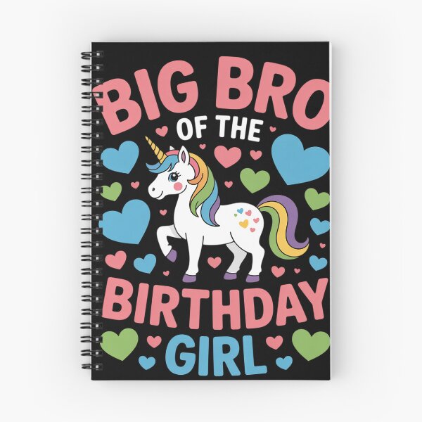 Item preview, Big Bro of the Birthday Girl Flossing Unicorn Big Brother designed and sold by traceydowns.