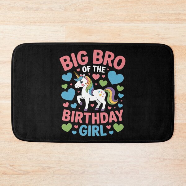 Item preview, Big Bro of the Birthday Girl Flossing Unicorn Big Brother designed and sold by traceydowns.