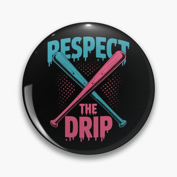 Item preview, Baseball Softball Respect The Drip Sports League designed and sold by KristieRamsey.