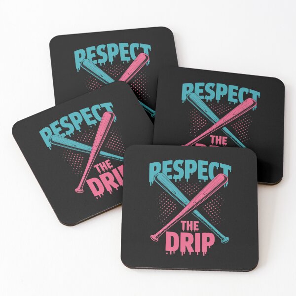 Item preview, Baseball Softball Respect The Drip Sports League designed and sold by KristieRamsey.
