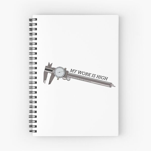 Item preview, My work is high *caliper* (caliber) designed and sold by Big Red MechE.