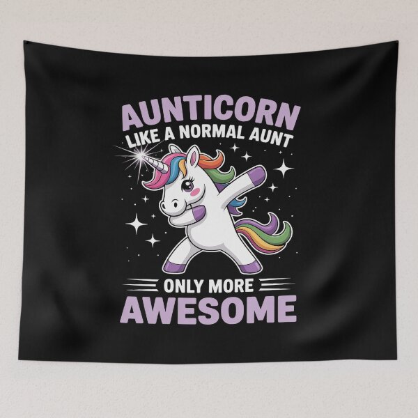 Item preview, Aunticorn Like an Aunt Only Awesome Dabbing Unicorn designed and sold by KristieRamsey.