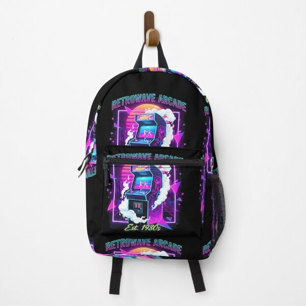 Item preview, Retrowave Arcade – Neon Vaporwave Gaming Art designed and sold by Neon_Soraya.