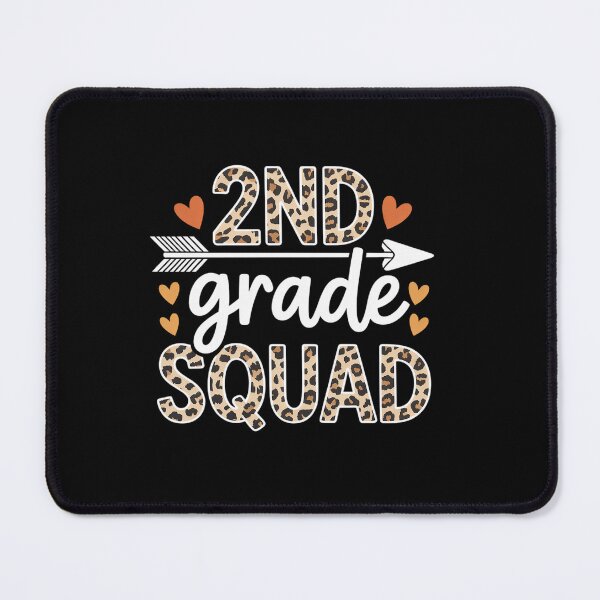 Item preview, Back To School Second Grade 2nd Grade Squad Leopard Teacher designed and sold by KonopikaaArt.
