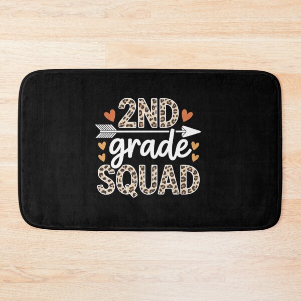 Item preview, Back To School Second Grade 2nd Grade Squad Leopard Teacher designed and sold by KonopikaaArt.