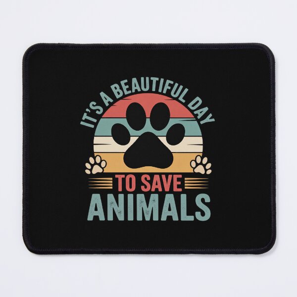 Item preview, A Beautiful Day to Save Animals Rescue Animals designed and sold by traceydowns.