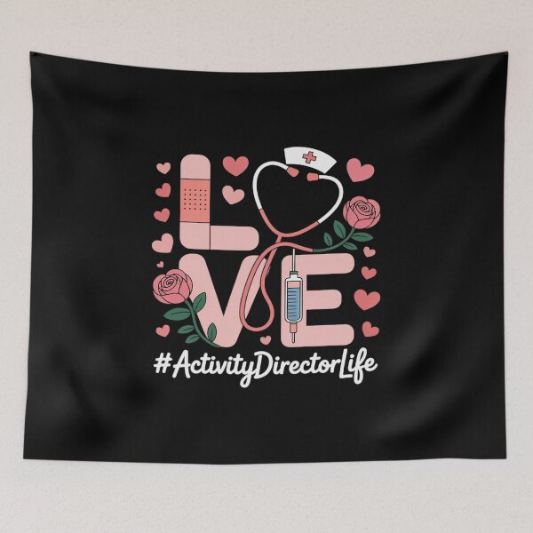 Item preview, Activity Director Love Valentines Day Cute Women Heart designed and sold by traceydowns.