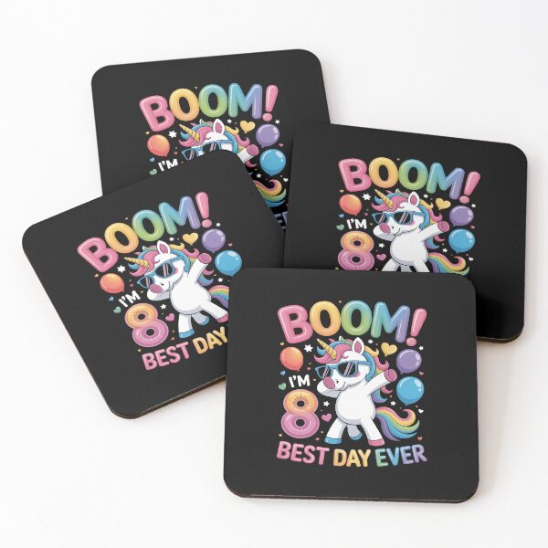 Item preview, 8 Years Old Dabbing Unicorn Gifts 8th Birthday Girl Party designed and sold by traceydowns.